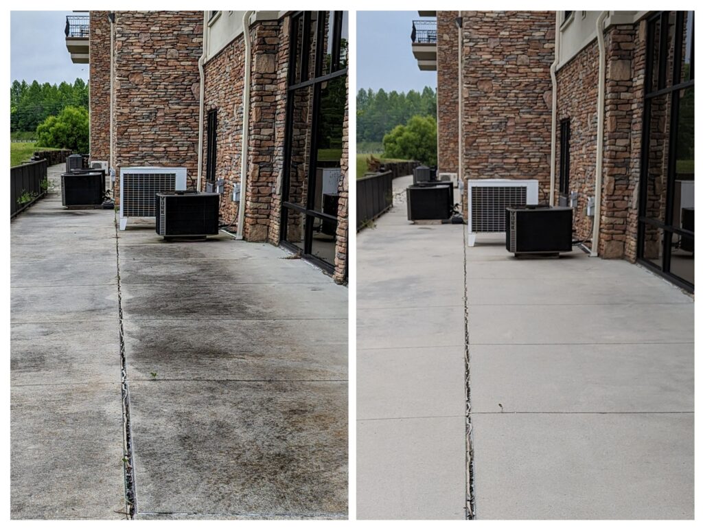 concrete power washing pwmca
